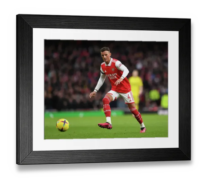 Framed Print : Arsenal's Ben White in Action: Arsenal vs. Brentford, Premier League 2022-23 Framed Print : Arsenal's Ben White in Action: Arsenal vs. Brentford, Premier League 2022-23