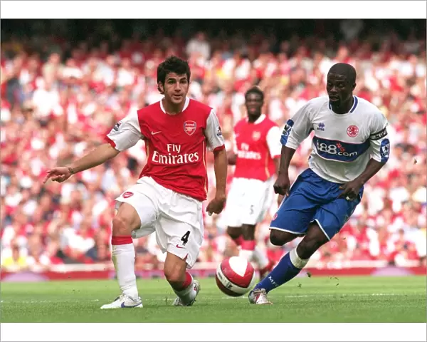 Cesc Fabregas (Arsenal) George Boateng (M Boro)