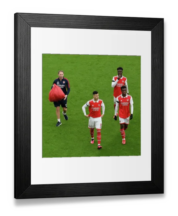 Framed Print : Arsenal FC vs Brentford FC: Premier League Clash at Emirates Stadium