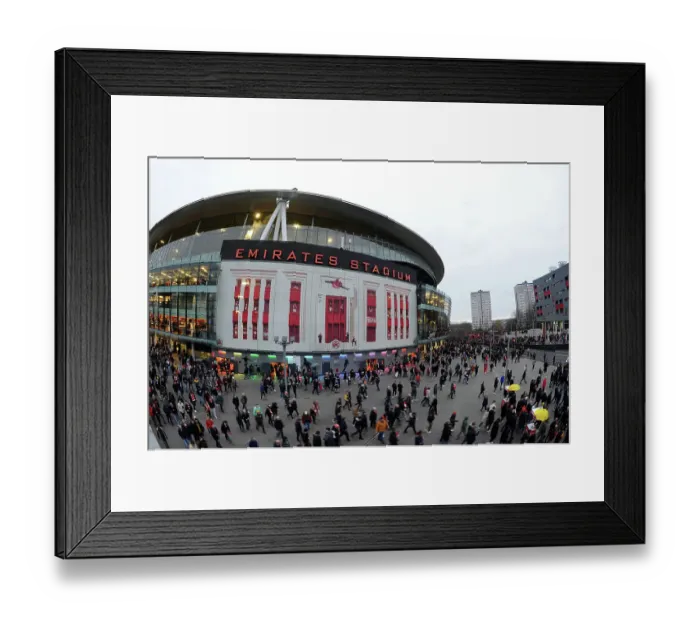 Framed Print : Arsenal vs Brentford: Fans Exit Emirates Stadium (2023 Premier League) Framed Print : Arsenal vs Brentford: Fans Exit Emirates Stadium (2023 Premier League)