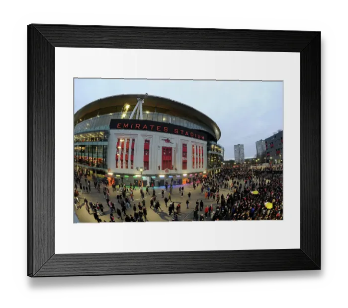 Framed Print : Arsenal Fans Exit Emirates Stadium After Match Against Brentford, Premier League 2022-2023 Framed Print : Arsenal Fans Exit Emirates Stadium After Match Against Brentford, Premier League 2022-2023