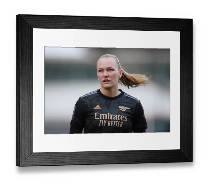 Framed Print : Arsenal's Frida Maanum Faces Off Against Manchester City in FA Women's Super League Clash Framed Print : Arsenal's Frida Maanum Faces Off Against Manchester City in FA Women's Super League Clash