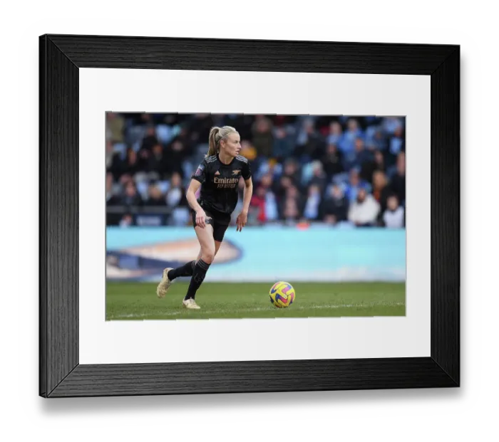 Framed Print : Arsenal's Leah Williamson Faces Off Against Manchester City in FA Women's Super League Showdown Framed Print : Arsenal's Leah Williamson Faces Off Against Manchester City in FA Women's Super League Showdown
