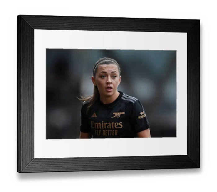 Framed Print : Arsenal's Katie McCabe in Action against Manchester City - Barclays Women's Super League 2022-23