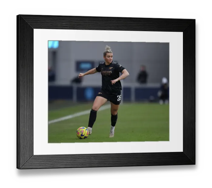 Framed Print : Manchester City vs. Arsenal: FA Women's Super League Showdown
