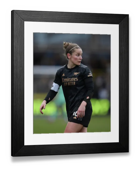 Framed Print : Arsenal's Kim Little Faces Off Against Manchester City in FA Women's Super League Clash Framed Print : Arsenal's Kim Little Faces Off Against Manchester City in FA Women's Super League Clash