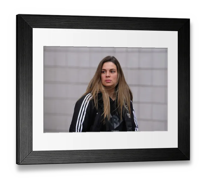 Framed Print : Showdown in the FA Women's Super League: Arsenal vs Manchester City