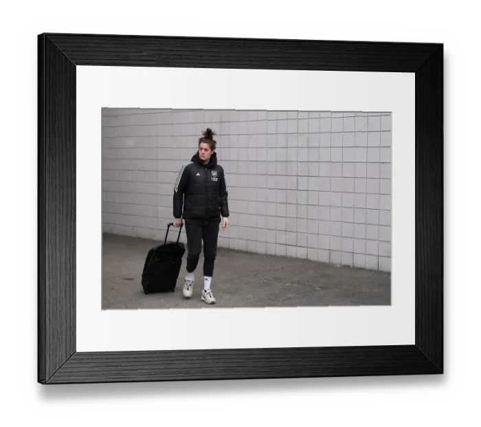Framed Print : Showdown in the FA Women's Super League: Arsenal vs Manchester City - Battle of the Titans Framed Print : Showdown in the FA Women's Super League: Arsenal vs Manchester City - Battle of the Titans