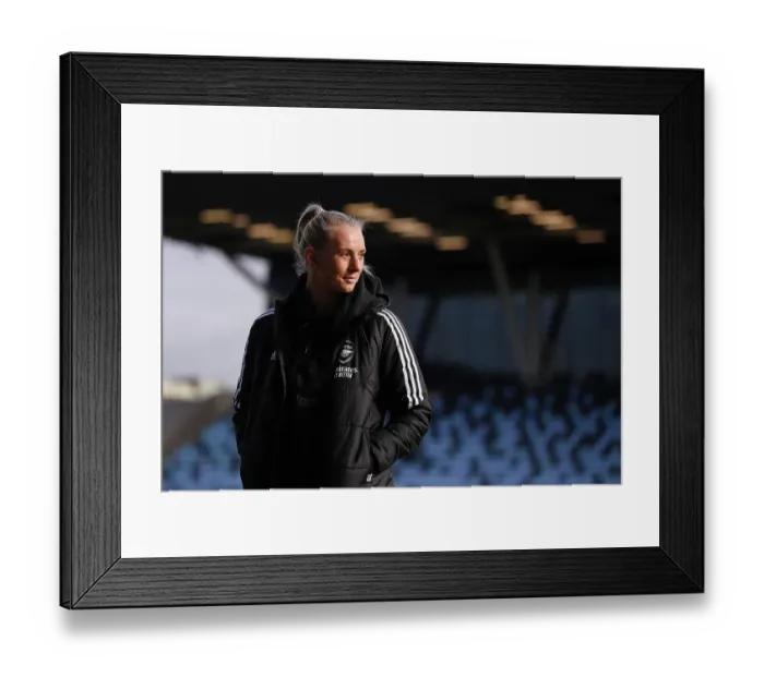Framed Print : Arsenal's Stina Blackstenius Ready for Manchester City Showdown - FA Women's Super League Framed Print : Arsenal's Stina Blackstenius Ready for Manchester City Showdown - FA Women's Super League