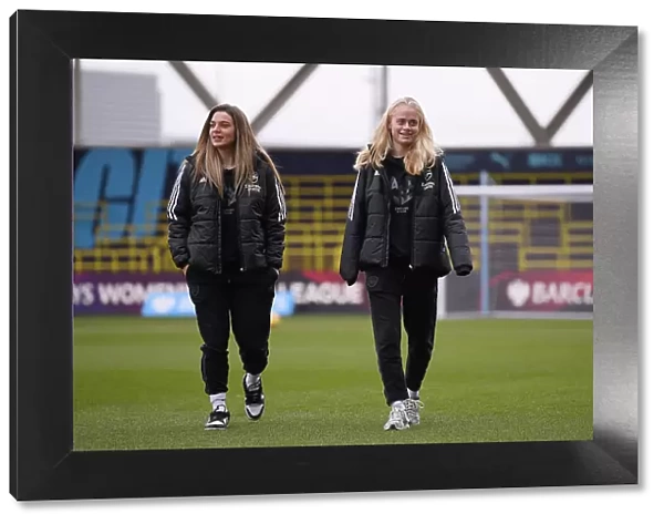 Arsenal Women's Coaches Gio and Kathrine Kuhl Prepare for Manchester City Showdown at The Academy Stadium