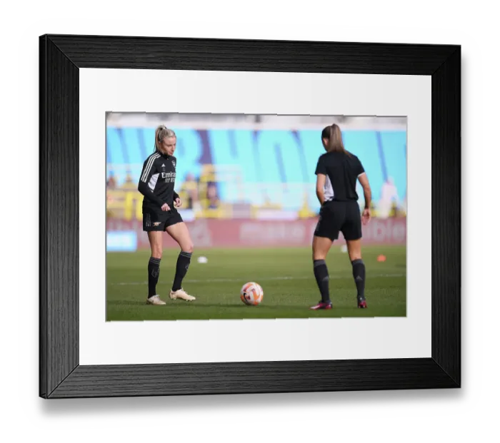 Framed Print : Arsenal's Leah Williamson Gears Up for Manchester City Showdown in FA Women's Super League Framed Print : Arsenal's Leah Williamson Gears Up for Manchester City Showdown in FA Women's Super League