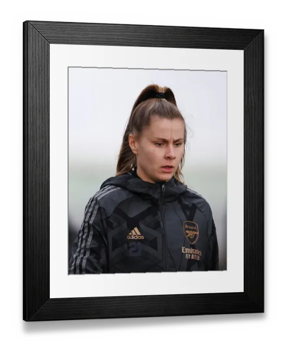 Framed Print : Arsenal's Victoria Pelova Gears Up for Manchester City Showdown in FA Women's Super League Framed Print : Arsenal's Victoria Pelova Gears Up for Manchester City Showdown in FA Women's Super League