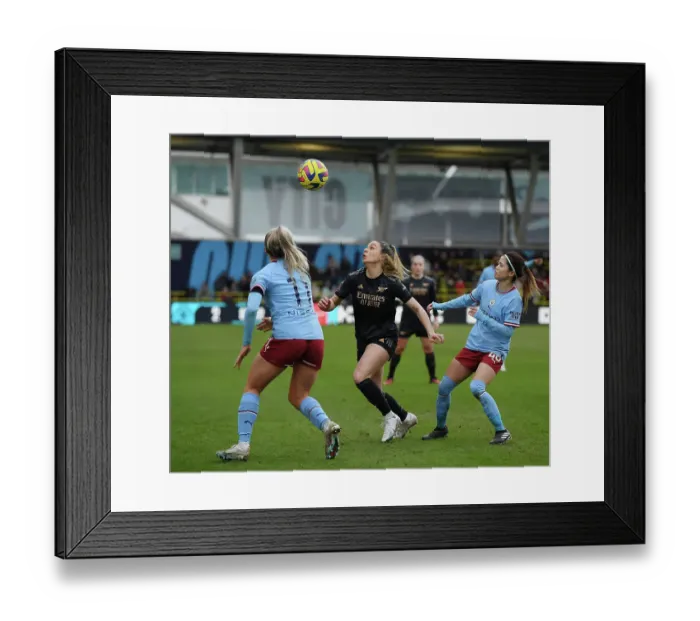 Framed Print : Gio Queiroz in Action: Manchester City vs. Arsenal, FA Women's Super League 2022-23 Framed Print : Gio Queiroz in Action: Manchester City vs. Arsenal, FA Women's Super League 2022-23