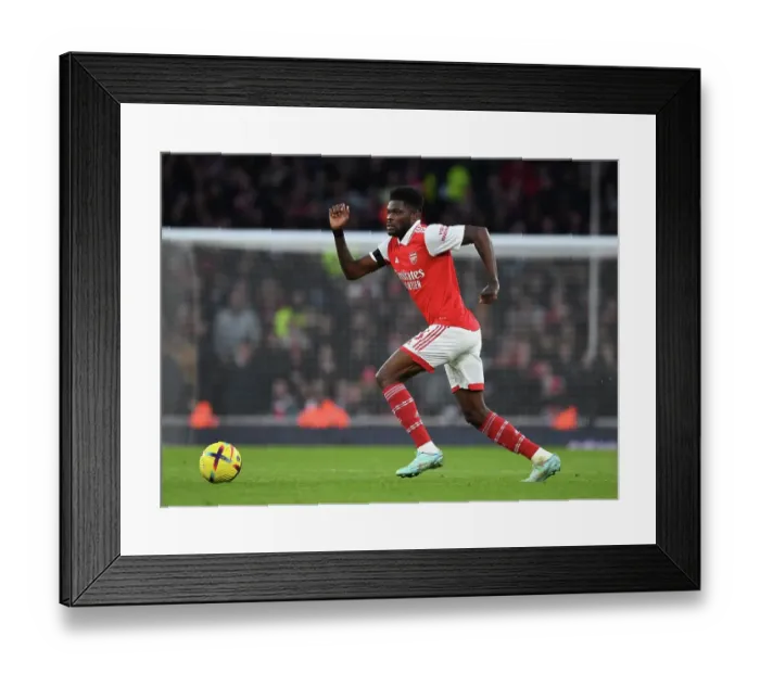 Framed Print : Thomas Partey in Action: Arsenal vs. Brentford, Premier League 2022-23 Framed Print : Thomas Partey in Action: Arsenal vs. Brentford, Premier League 2022-23