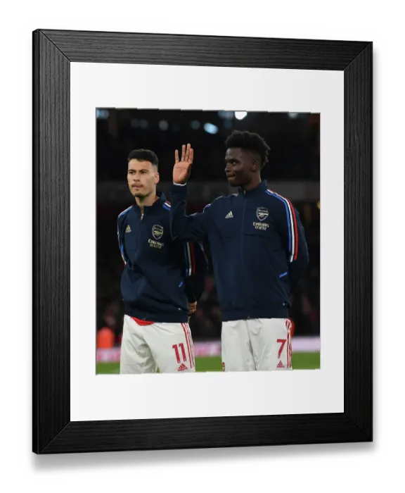 Framed Print : Arsenal's Bukayo Saka Gears Up: Arsenal FC vs Manchester City, Premier League 2022-23 Framed Print : Arsenal's Bukayo Saka Gears Up: Arsenal FC vs Manchester City, Premier League 2022-23