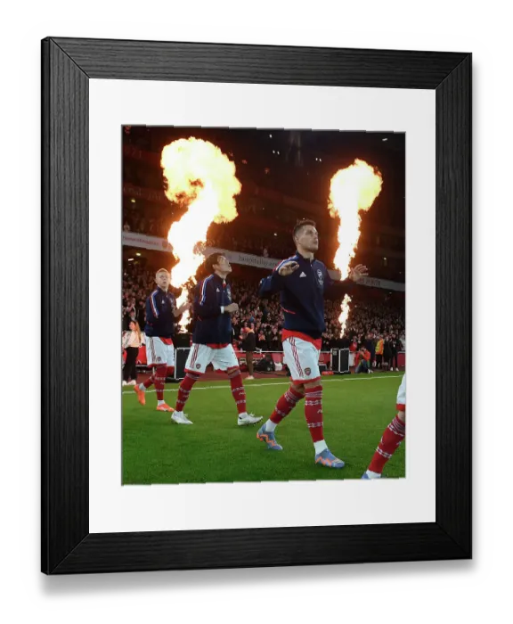 Framed Print : Arsenal's Granit Xhaka Gears Up for Arsenal v Manchester City Showdown (2022-23) Framed Print : Arsenal's Granit Xhaka Gears Up for Arsenal v Manchester City Showdown (2022-23)