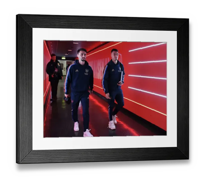 Framed Print : Arsenal FC vs Manchester City: Pre-Match Moment at Emirates Stadium (2022-23) Framed Print : Arsenal FC vs Manchester City: Pre-Match Moment at Emirates Stadium (2022-23)