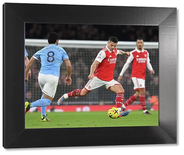 Arsenal vs Manchester City: Xhaka vs Gundogan Clash in Premier League Showdown