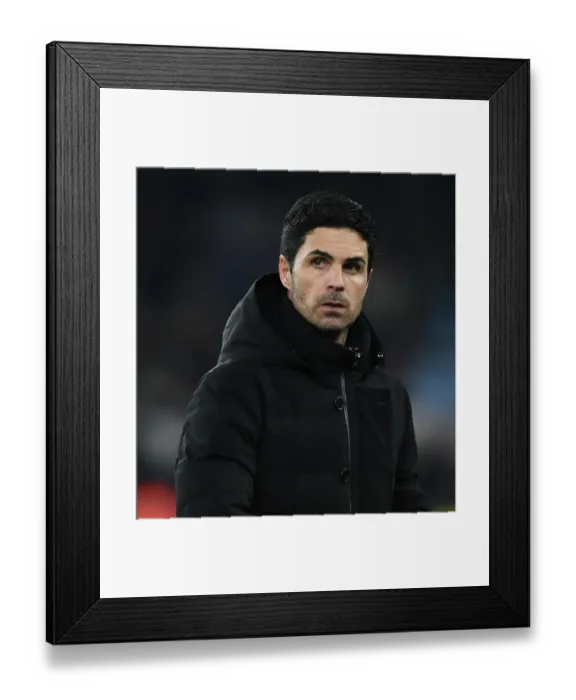 Framed Print : Mikel Arteta's Battle Against Manchester City: Arsenal vs. Premier League Rivals (2022-23) Framed Print : Mikel Arteta's Battle Against Manchester City: Arsenal vs. Premier League Rivals (2022-23)