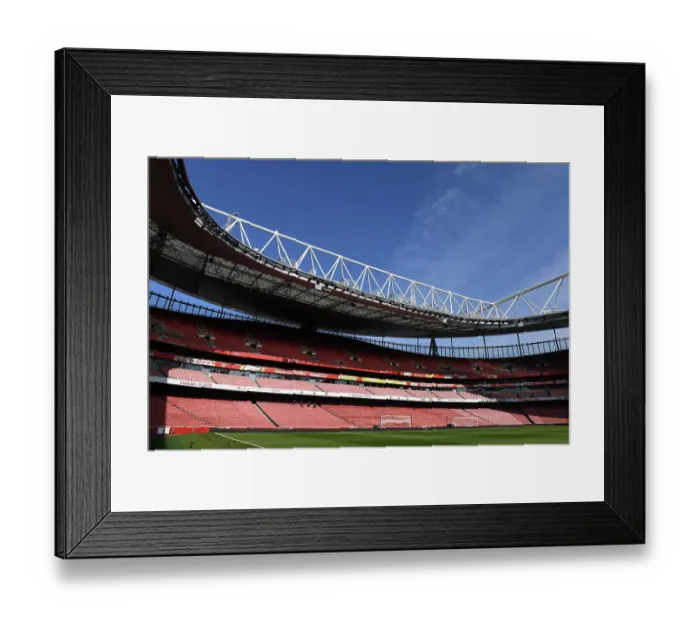 Framed Print : Arsenal vs Manchester City: Premier League Clash at Emirates Stadium, 2023