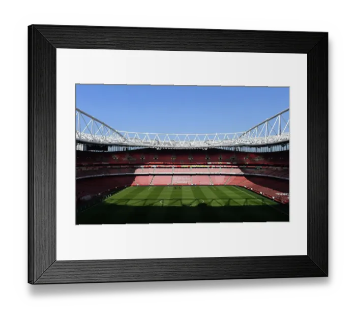 Framed Print : Arsenal vs Manchester City: Premier League Clash at Emirates Stadium, 2023