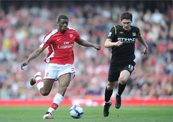 Abou Diaby (Arsenal) Gareth Barry (Man City). Arsenal 0: 0 Manchester City