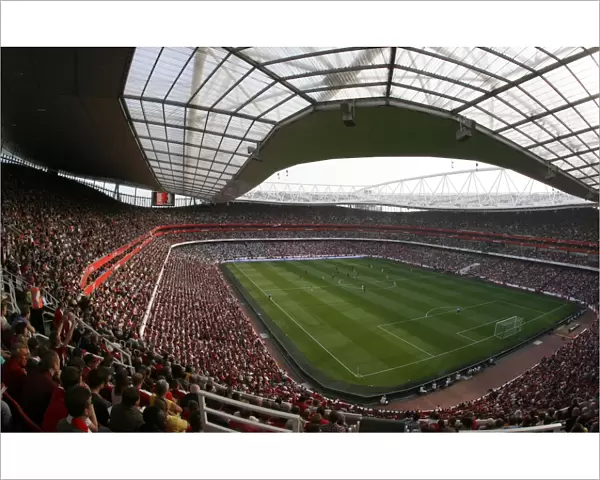 Emirates Stadium. Arsenal 0: 0 Manchester City. Barclays Premier League