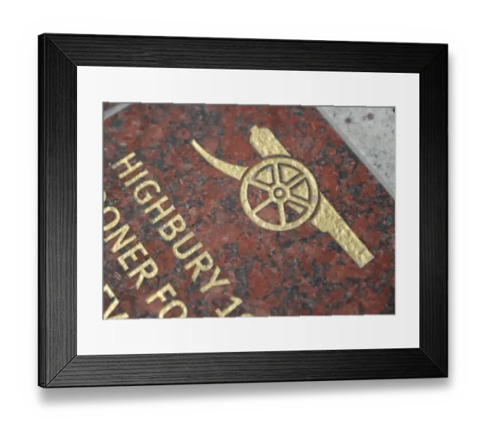 Framed Print : A Battle Unwon: Arsenal vs Manchester City 0-0 (2010) - The Unbeaten Streak at Emirates