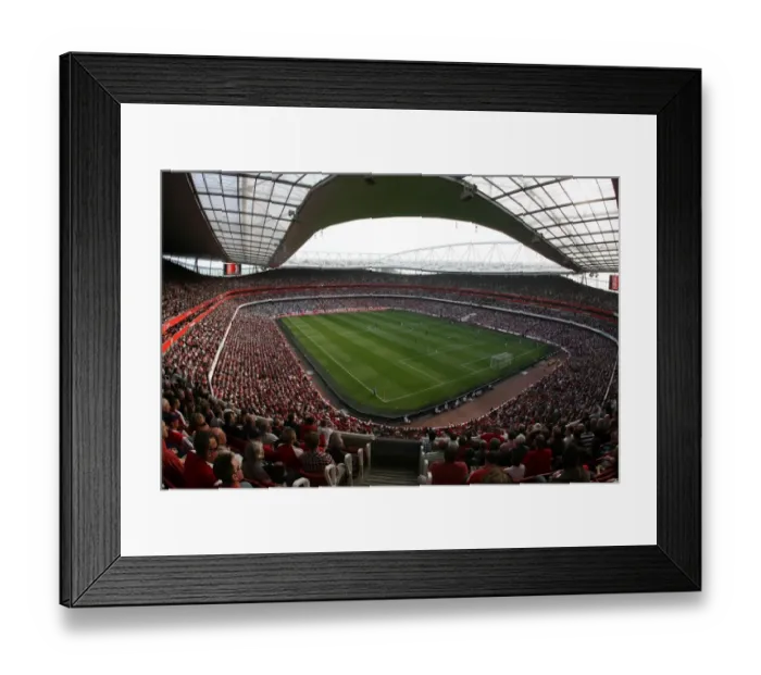 Framed Print : Arsenal vs Manchester City 0-0: A Premier League Stalemate at Emirates Stadium (2010)
