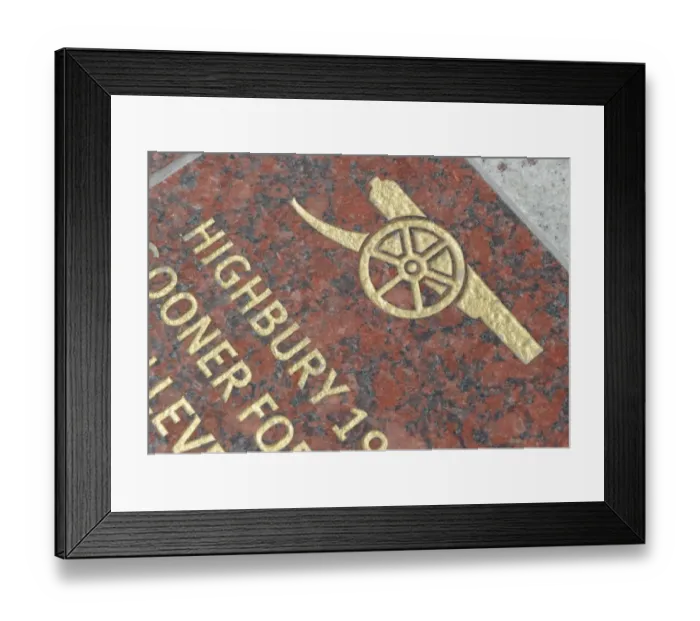 Framed Print : A Battle Unwon: Arsenal vs Manchester City 0-0 (2010) - The Unbeaten Streak at Emirates