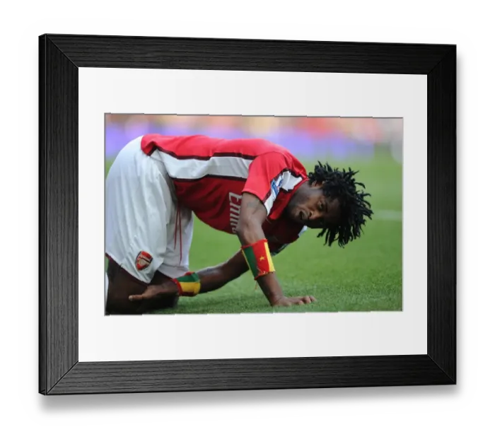 Framed Print : Alex Song (Arsenal). Arsenal 0: 0 Manchester City, FA Barclays Premier League Framed Print : Alex Song (Arsenal). Arsenal 0: 0 Manchester City, FA Barclays Premier League
