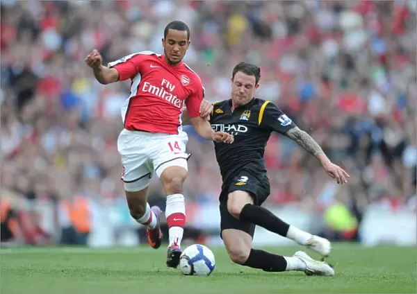 Theo Walcott (Arsenal) Wayne Bridge (Man City). Arsenal 0: 0 Manchester City