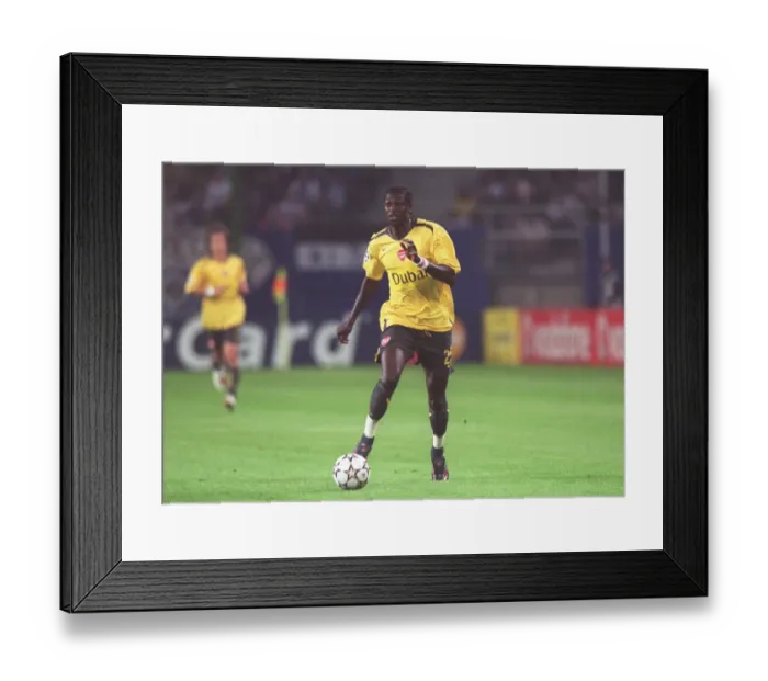Framed Print : Emmanual Adebayor (Arsenal) Framed Print : Emmanual Adebayor (Arsenal)