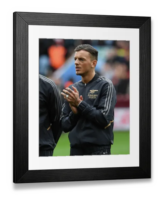 Framed Print : Arsenal's Ben White Gears Up for Aston Villa Clash in Premier League Framed Print : Arsenal's Ben White Gears Up for Aston Villa Clash in Premier League