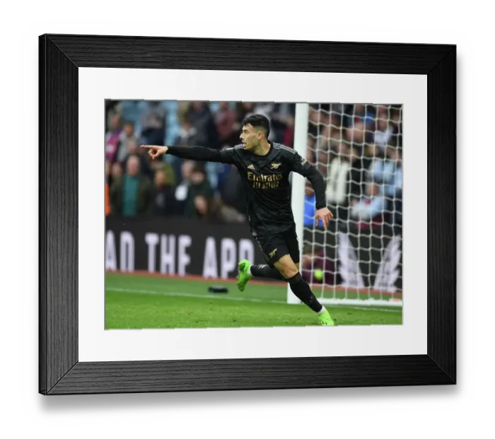Framed Print : Martinelli's Brace: Arsenal Crushes Aston Villa 4-0 in Premier League Framed Print : Martinelli's Brace: Arsenal Crushes Aston Villa 4-0 in Premier League