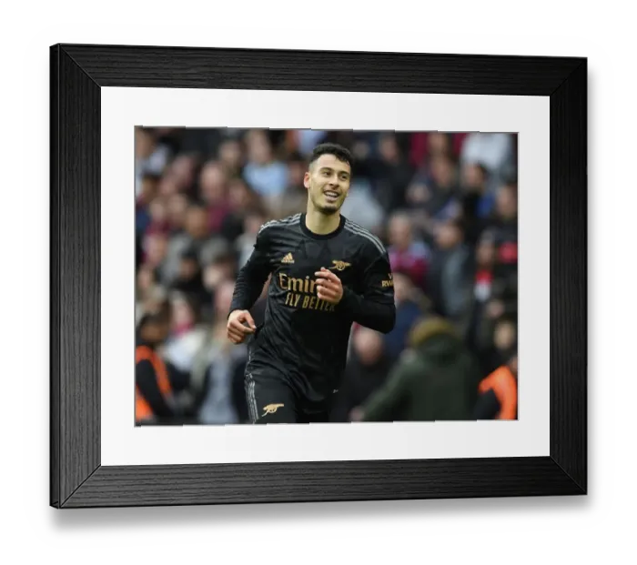Framed Print : Martinelli's Brace: Arsenal's 4-0 Victory Over Aston Villa (2022-23) Framed Print : Martinelli's Brace: Arsenal's 4-0 Victory Over Aston Villa (2022-23)