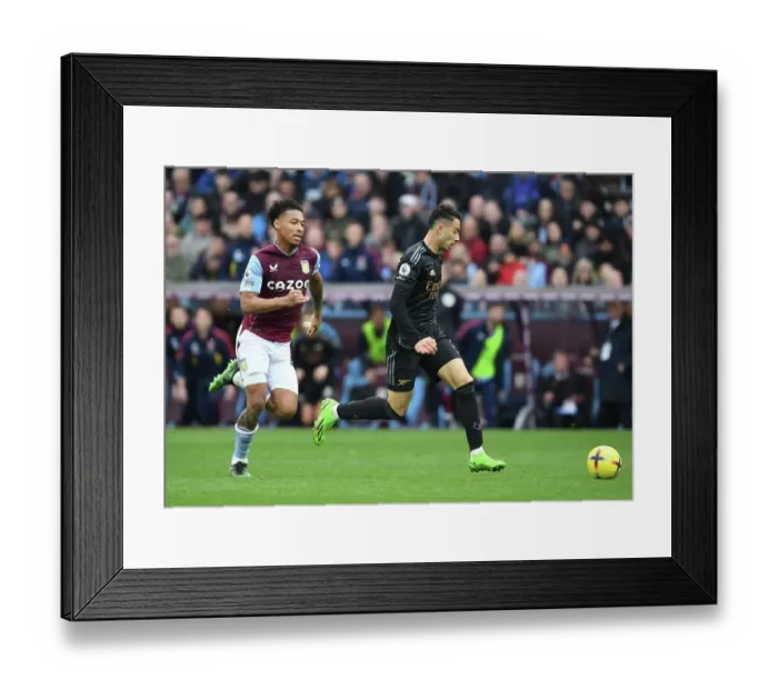 Framed Print : Martinelli Scores His Fourth: Arsenal Triumphs Over Aston Villa Framed Print : Martinelli Scores His Fourth: Arsenal Triumphs Over Aston Villa
