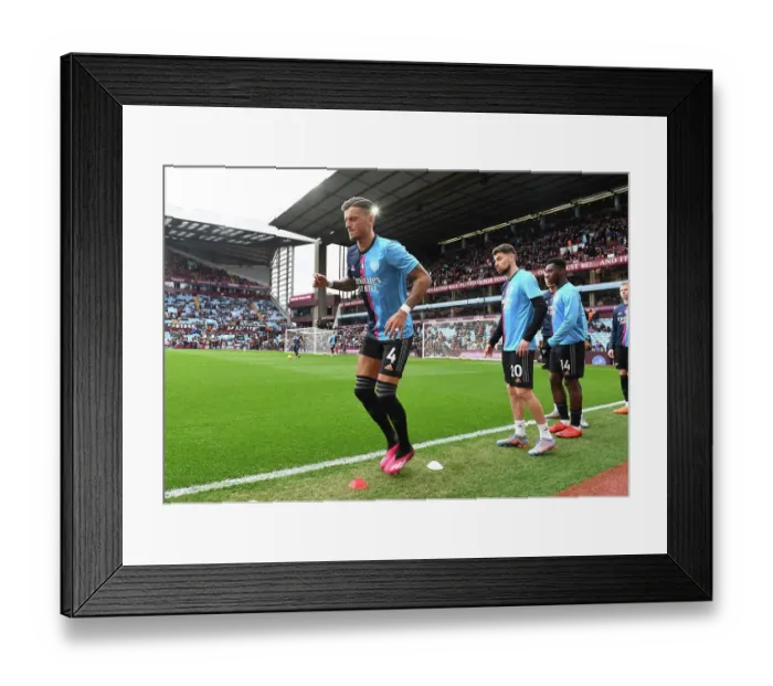 Framed Print : Arsenal's Ben White Gears Up for Aston Villa Showdown in 2022-23 Premier League