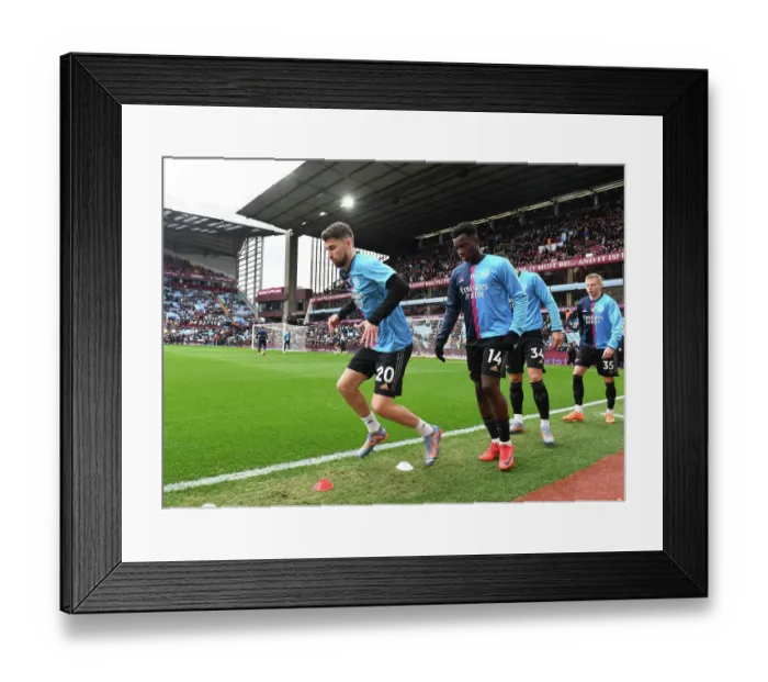 Framed Print : Arsenal's Nketiah and Jorginho: Focused Determination Ahead of Aston Villa Showdown (2022-23) Framed Print : Arsenal's Nketiah and Jorginho: Focused Determination Ahead of Aston Villa Showdown (2022-23)