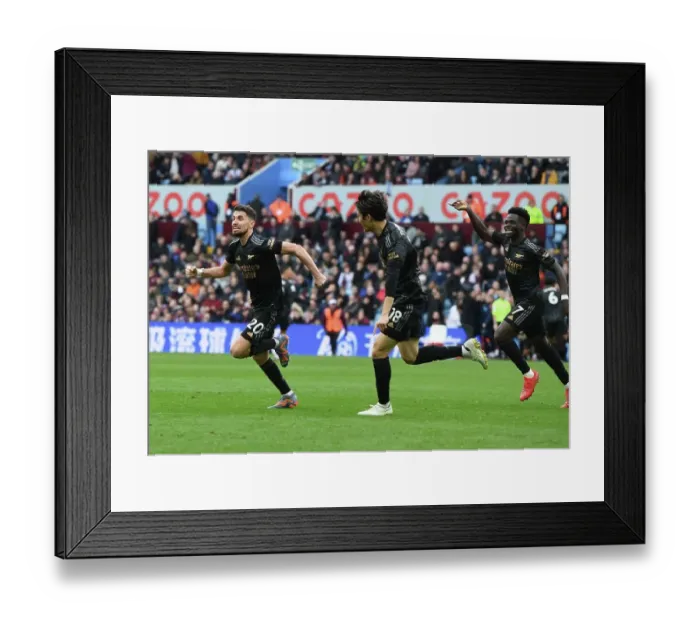 Framed Print : Arsenal's Triumphant Third Goal: Own Goal by Emi Martinez vs. Aston Villa (2022-23) Framed Print : Arsenal's Triumphant Third Goal: Own Goal by Emi Martinez vs. Aston Villa (2022-23)