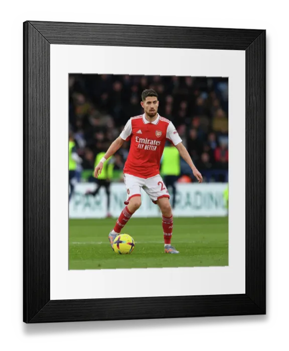 Framed Print : Jorginho in Action: Arsenal vs. Leicester City, Premier League 2022-23