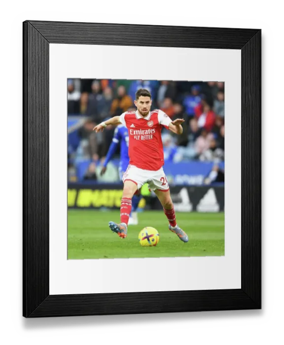 Framed Print : Jorginho in Action: Arsenal vs. Leicester City - Premier League 2022-23