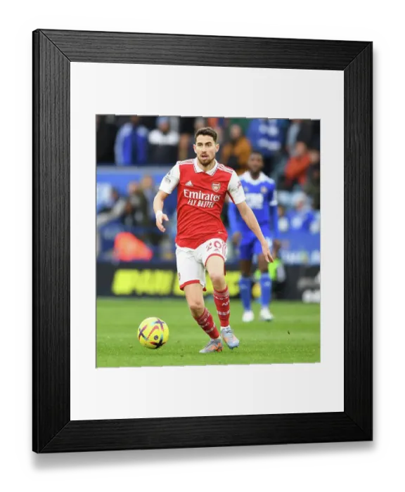 Framed Print : Jorginho in Action: Leicester City vs Arsenal FC - Premier League 2022-23 Framed Print : Jorginho in Action: Leicester City vs Arsenal FC - Premier League 2022-23