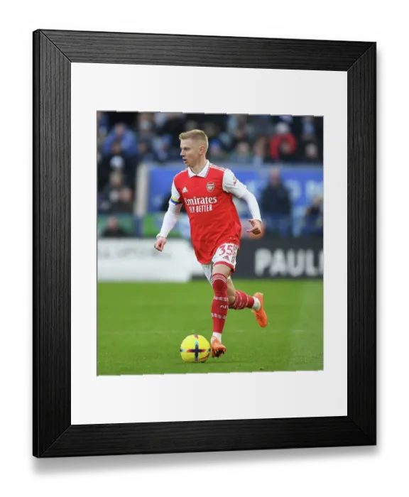 Framed Print : Zinchenko in Action: Arsenal vs. Leicester City, Premier League 2022-23 Framed Print : Zinchenko in Action: Arsenal vs. Leicester City, Premier League 2022-23