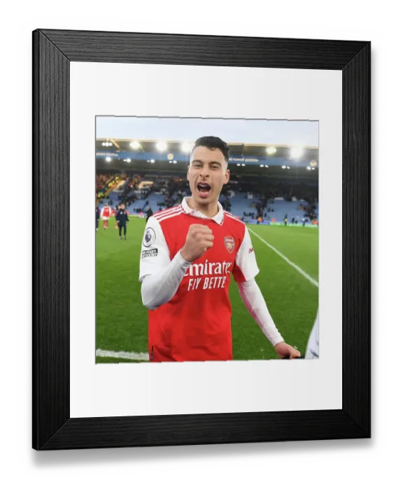 Framed Print : Gabriel Martinelli's Goal: Arsenal's Victory over Leicester City in the Premier League Framed Print : Gabriel Martinelli's Goal: Arsenal's Victory over Leicester City in the Premier League
