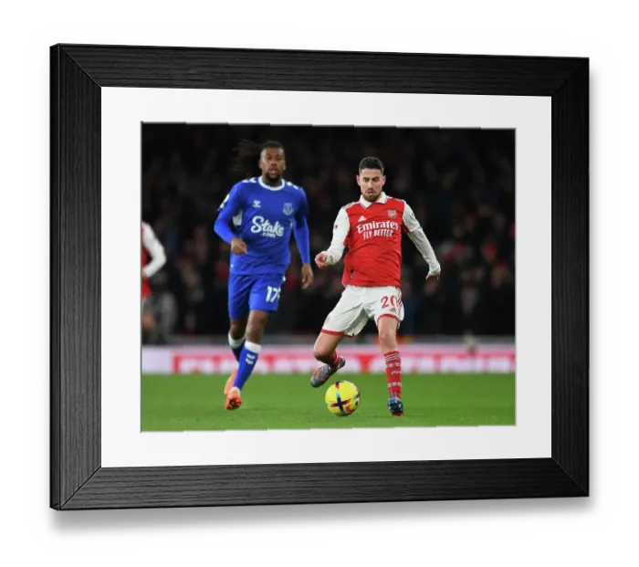 Framed Print : Arsenal vs Everton: Premier League Clash at Emirates Stadium (2023) Framed Print : Arsenal vs Everton: Premier League Clash at Emirates Stadium (2023)
