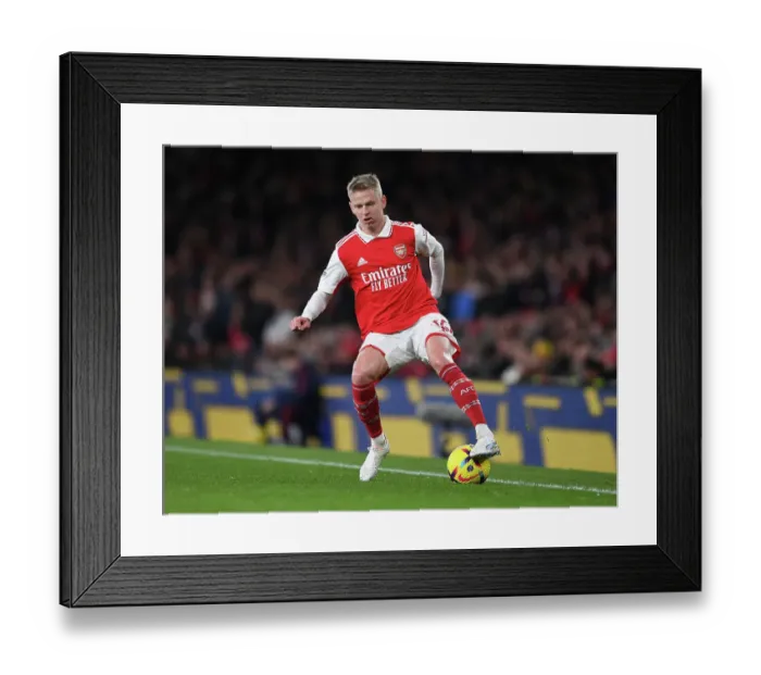 Framed Print : Arsenal vs Everton: Premier League Clash at Emirates Stadium (2023)