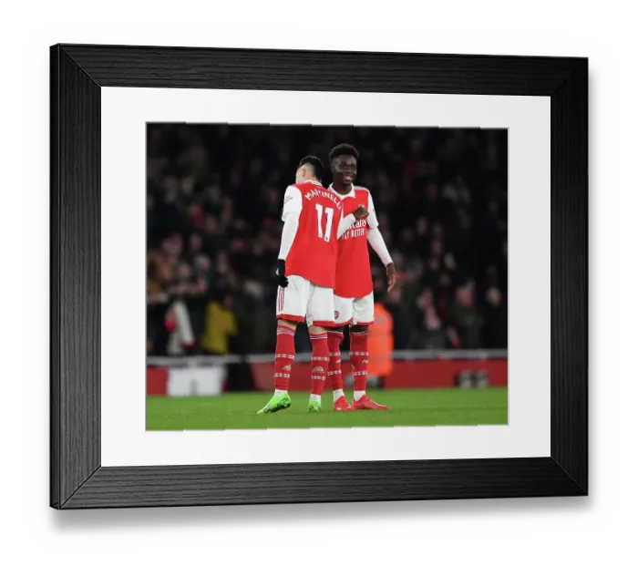 Framed Print : Arsenal vs. Everton: Premier League Clash at Emirates Stadium (2023) Framed Print : Arsenal vs. Everton: Premier League Clash at Emirates Stadium (2023)