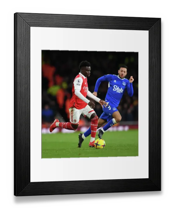 Framed Print : Arsenal vs Everton: Premier League Clash at Emirates Stadium (2023) Framed Print : Arsenal vs Everton: Premier League Clash at Emirates Stadium (2023)