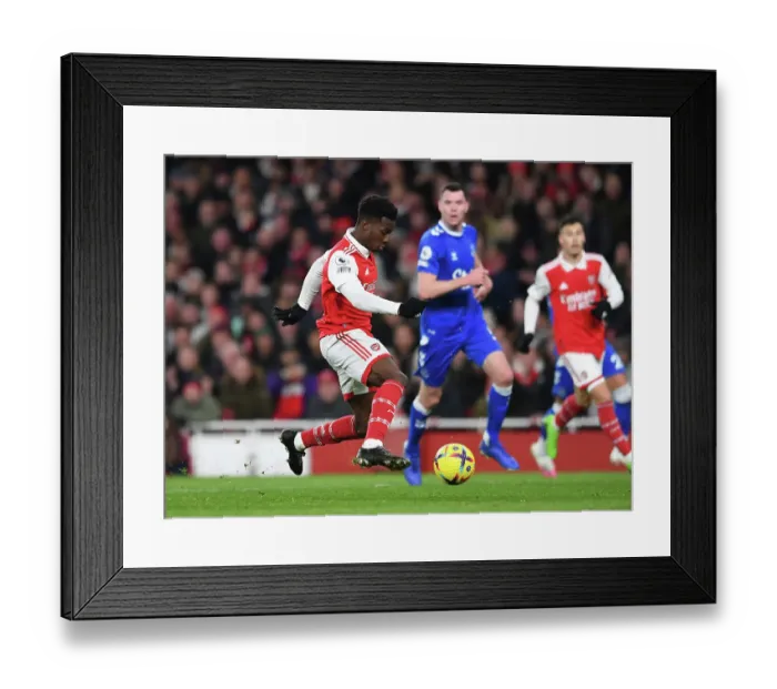 Framed Print : Arsenal vs. Everton: Premier League Clash at Emirates Stadium, March 2023